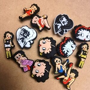 Betty Boop Croc Charms